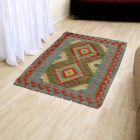 Chobi preproga Kilim 85x129 ročno tkana volna kelim