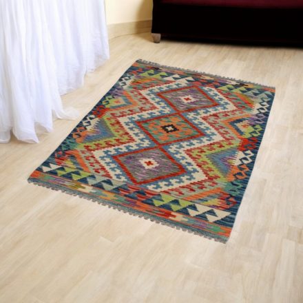 Afghan Kilim preproga Chobi 83x124 etnični ročno tkani Kilim