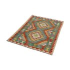 Volnena preproga Kilim Chobi 87x120 ročno tkani afgan kilim