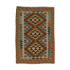 Volnena preproga Kilim Chobi 83x119 ročno tkani afgan kilim