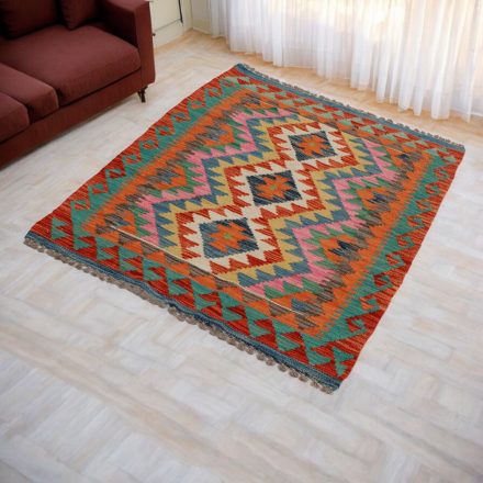 Preproga Kilim Chobi 83x115 Afganistanski ročno tkani kilim