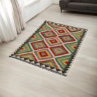 Etnična preproga Kilim Chobi 87x127 ročno tkana preproga