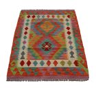 Afgan Kilim Chobi 79x118 cm – ročno tkana volnena preproga v etničnem slogu