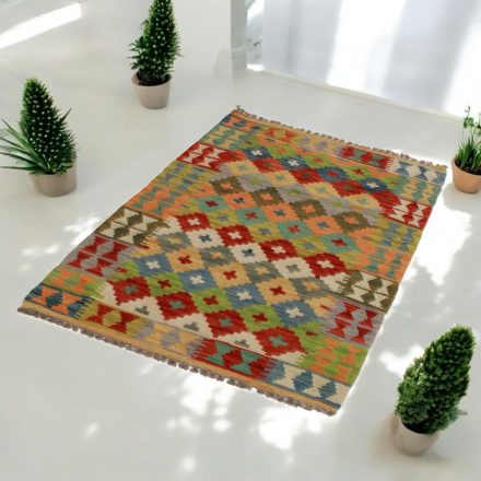 Chobi preproga Kilim 82x133 ročno tkana volna kelim