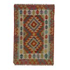 Volnena preproga Kilim Chobi 84x124 ročno tkani afgan kilim