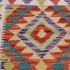 Volnena preproga Kilim Chobi 84x124 ročno tkani afgan kilim
