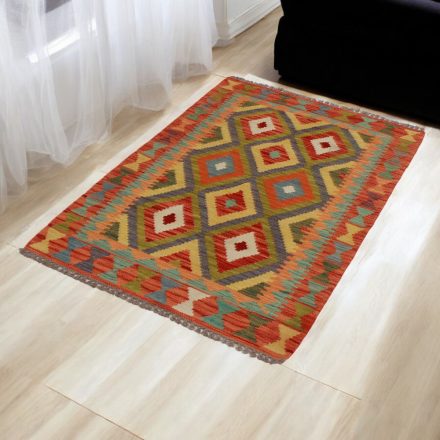 Etnična preproga Kilim Chobi 83x130 ročno tkana preproga