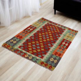 Maimana Kilim preproga 85x125 afgan ročno tkana Kilim