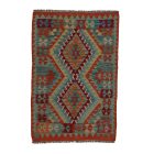 Preproga Kilim Chobi 80x121 Afganistanski ročno tkani kilim