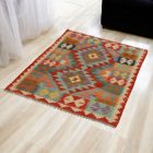 Volnena preproga Kilim Chobi 85x117 ročno tkani afgan kilim