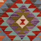 Volnena preproga Kilim Chobi 85x117 ročno tkani afgan kilim