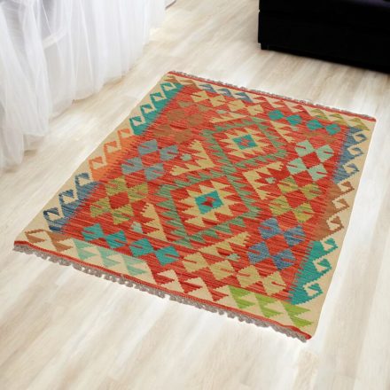 Ročno tkana Kilim 88x122 Maimana Kelim preproga