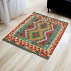 Afghan Kilim Chobi 80x120 ročno tkana preproga Kilim
