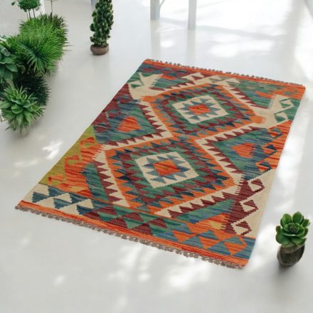 Chobi preproga Kilim 76x120 ročno tkana volna kelim