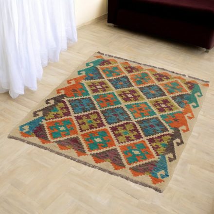 Ročno tkana Kilim Chobi 85x109 afgan volneni kilim