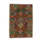 Volnena preproga Kilim Chobi 84x118 ročno tkani afgan kilim
