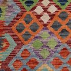 Volnena preproga Kilim Chobi 84x118 ročno tkani afgan kilim
