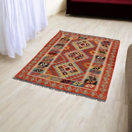 Etnična preproga Kilim Chobi 105x143 ročno tkana preproga
