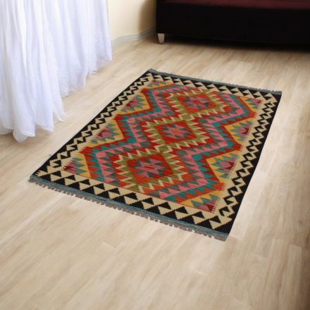 Afgan Kilim Chobi 101x147 ročno tkana preproga Kilim