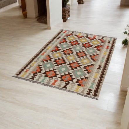 Etnična preproga Kilim Chobi 101x151 ročno tkana preproga