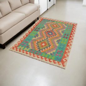 Chobi preproga Kilim 103x162 ročno tkana volna kelim