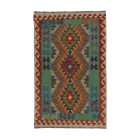 Chobi preproga Kilim 103x162 ročno tkana volna kelim
