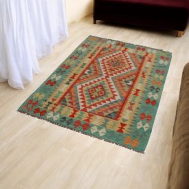   Afghan Kilim preproga Chobi 101x150 etnični ročno tkani Kilim
