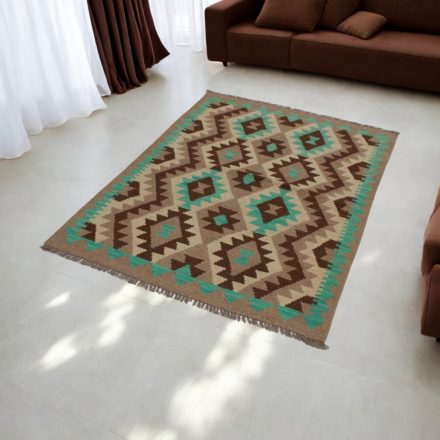 Ročno tkana Kilim 103x147 Maimana Kelim preproga