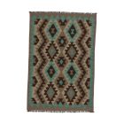 Maimana Kilim preproga 103x147 cm – ročno tkana etnična preproga iz Afganistana