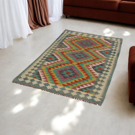 Chobi preproga Kilim 103x167 ročno tkana volna kelim