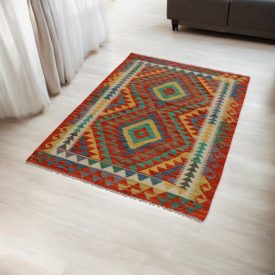 Ročno tkana Kilim Chobi 98x151 afgan volneni kilim