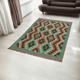 Maimana Kilim preproga 103x154 afgan ročno tkana Kilim