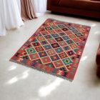 Afghan Kilim Chobi 96x157 ročno tkana preproga Kilim