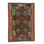 Volnena preproga Kilim Chobi 106x151 ročno tkani afgan kilim