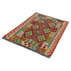 Volnena preproga Kilim Chobi 106x151 ročno tkani afgan kilim