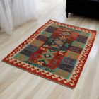 Ročno tkana Kilim 103x150 Maimana Kelim preproga