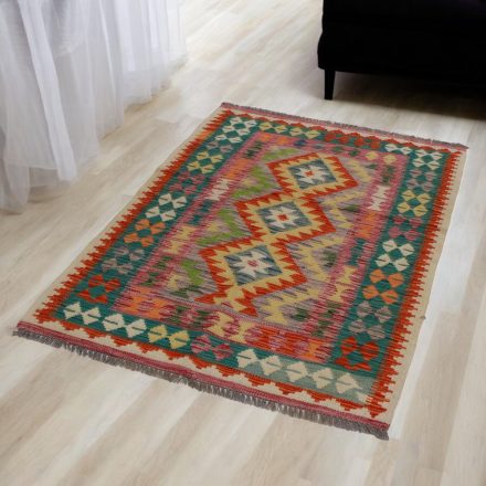 Chobi preproga Kilim 102x155 ročno tkana volna kelim