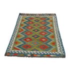 Volnena preproga Kilim Chobi 99x150 ročno tkani afgan kilim