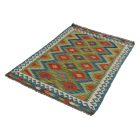 Volnena preproga Kilim Chobi 99x150 ročno tkani afgan kilim