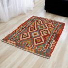 Etnična preproga Kilim Chobi 105x163 ročno tkana preproga