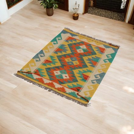 Ročno tkana Kilim 62x87 Maimana Kelim preproga