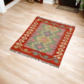 Preproga Kilim Chobi 62x88 Afganistanski ročno tkani kilim