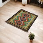 Volnena preproga Kilim Chobi 60x92 ročno tkani afgan kilim