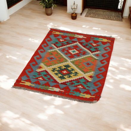 Afghan Kilim preproga Chobi 61x85 etnični ročno tkani Kilim