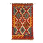 Etnična Kilim preproga Chobi 60x100 avtentični afganistanski Kilim