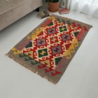 Avtentična Kilim preproga 66x93 afganistanski volneni Kilim