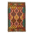 Volnena Kilim preproga 59x92 ročno tkani Kilim