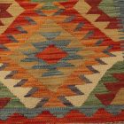 Avtentična Kilim preproga 68x93 ročno tkani afganistanski Kilim
