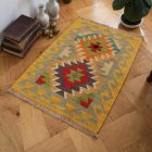 Afganistanska Kilim preproga Chobi 64x90 afganistanski volneni Kilim