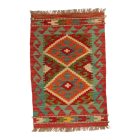 Etnična Kilim preproga Chobi 59x89 ročno tkani avtentični Kilim